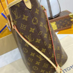 Louis Vuitton Neverfull Bandouliere Inside Out MM M12257 Peachblow